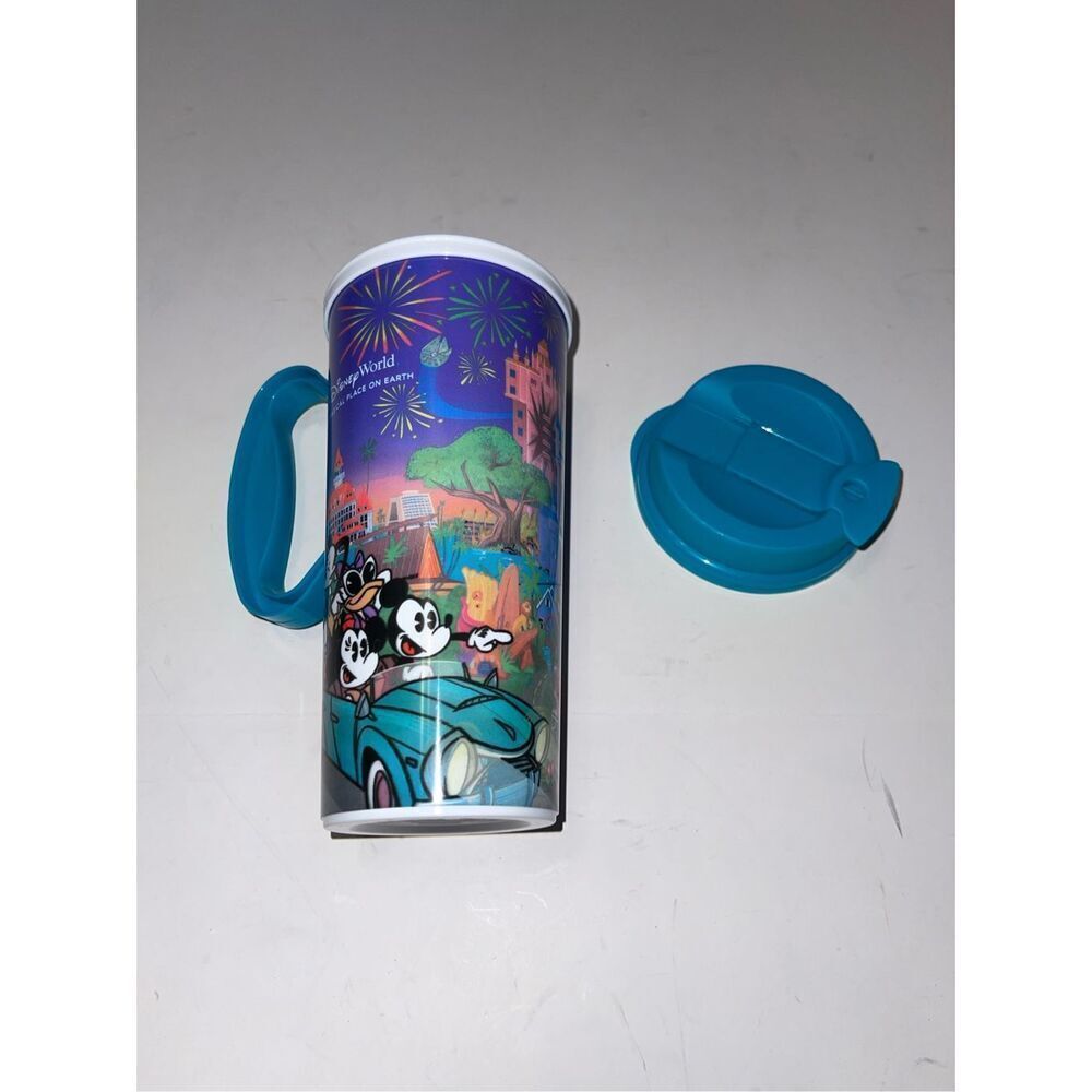 2024 Walt Disney World Resort Reusable Refillable Mug Parks blue Mickey